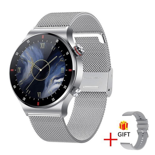 New QW33 Smart Watch ECG+PPG Music Player Pedometer Bluetooth Call Smart Watch