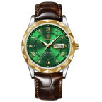 Swiss-Style Men's Dual Calendar Quartz Watch | Aladinae