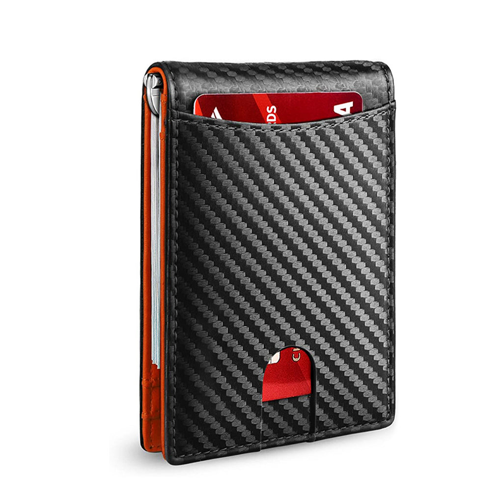 RFID Genuine Leather Card Holder – 12 Card Slots | Aladinae