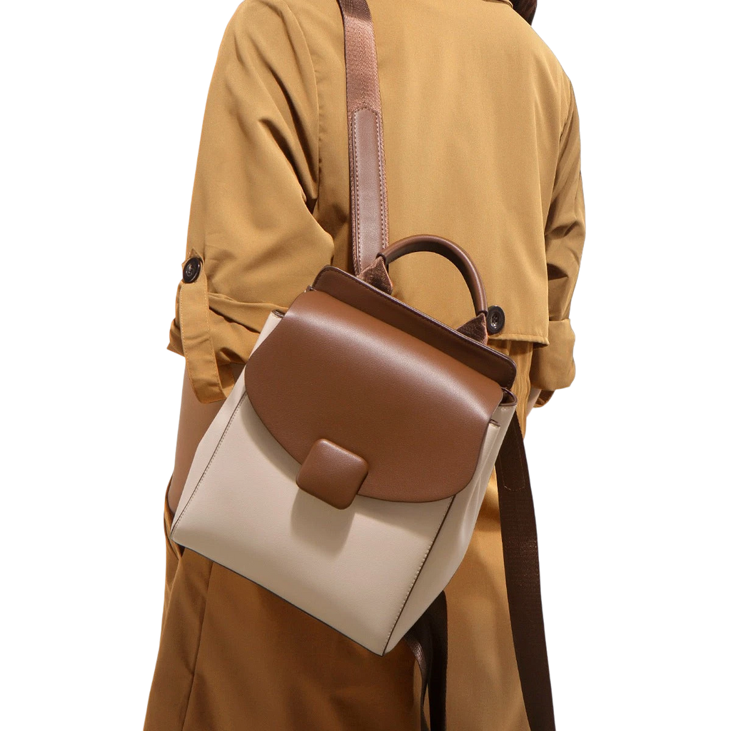 High-end backpack 2023 new fashion small backpack leisure large capacity commuting college student travel schoolbag