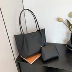 Large capacity hand-held mother-and-child tote bag for women 2024 new fashion shoulder bag cross-border foreign trade commuter bag