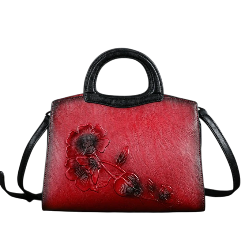 New retro women's bag Chinese style design for mom, practical one-shoulder handbag with large capacity, one piece for women