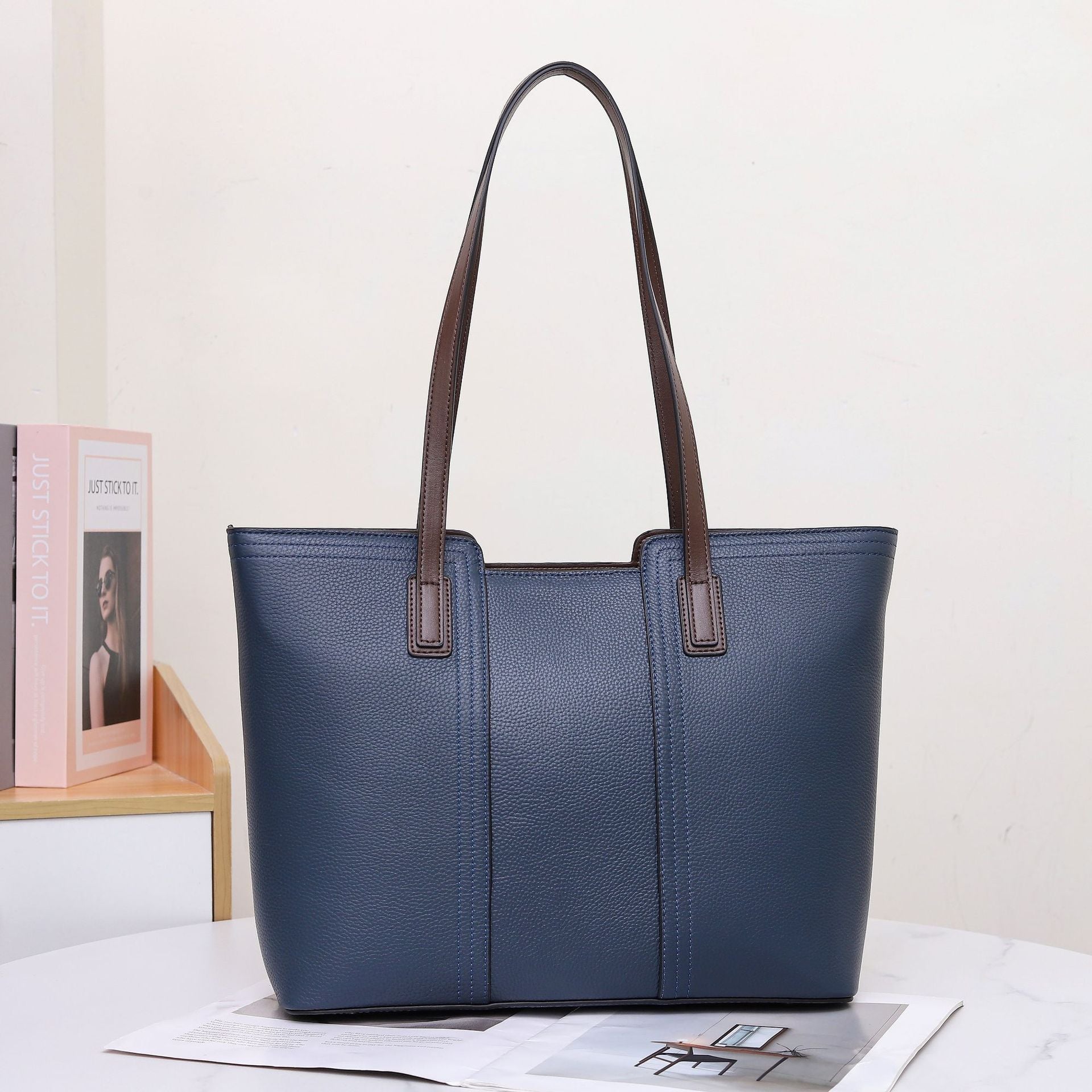 Foreign trade large bag women's 2024 new tote bag women's large capacity commuter bag women's versatile mother's bag shoulder bag women