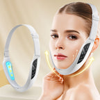 6-mode 8-level microcurrent EMS face slimming device, V-shaped facial massage, kneading, acupuncture, hammering, lifting, acupressure. (Cross-border product)