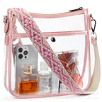 Amazon European and American retro solid color matching shoulder bag messenger bag webbing messenger bag shoulder strap large capacity multifunctional