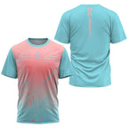Men's Quick-Dry Mesh T-Shirt - Short Sleeve, Crew Neck