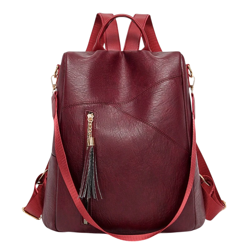 High-end patchwork backpack, 2025 new style, travel anti-theft backpack, student multi-functional schoolbag, dropshipping available.