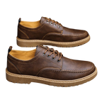 Men's Black British Brogue Shoes | Aladinae