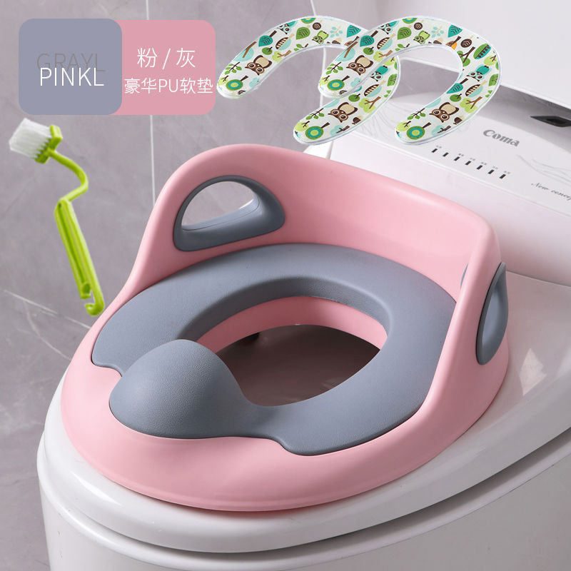 Children's toilet seat baby toilet seat children boys and girls enlarged toilet cushion infant toilet seat