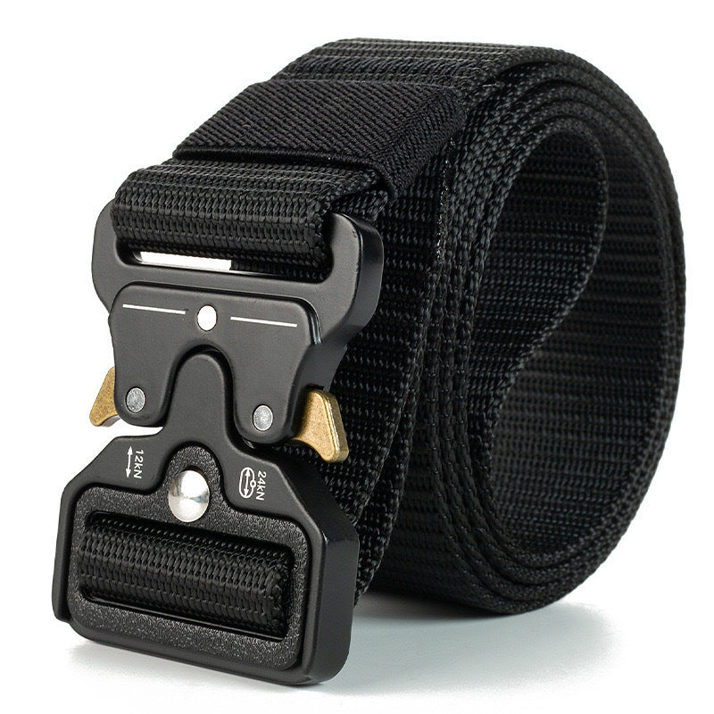 Men's Tactical Nylon Belt – Quick Release | Aladinae