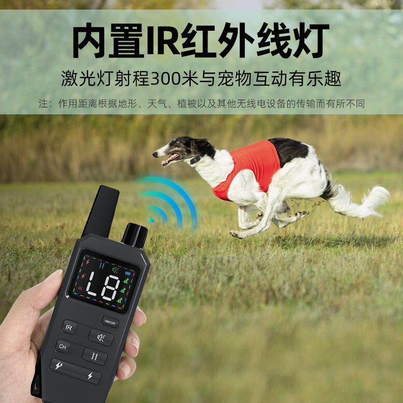 Amazon Remote Control Dog Trainer, Dog Barking Stopper, Pet Ultrasonic Vibration Electric Shock Collar, Anti-Barking Trainer