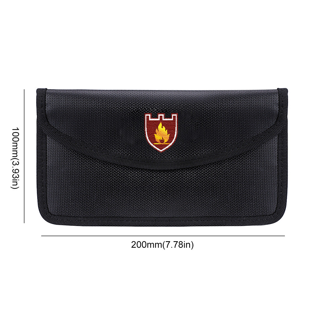 Amazon's hot-selling fireproof bag valuable document storage box waterproof flame retardant fireproof document bag