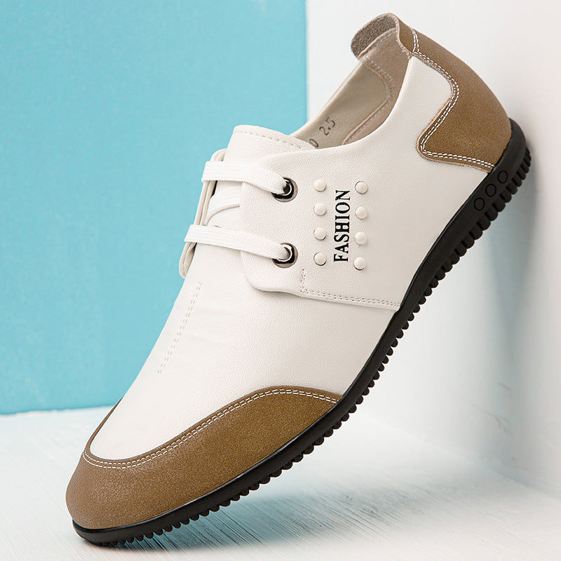 Men's Height-Increasing Leather Casual Shoes