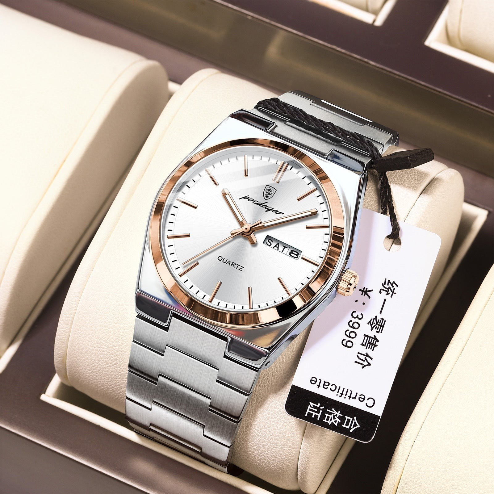 Men's Ultra-Thin Quartz Watch | Aladinae