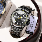 Men's Two-Tone Gold Quartz Watch - Waterproof