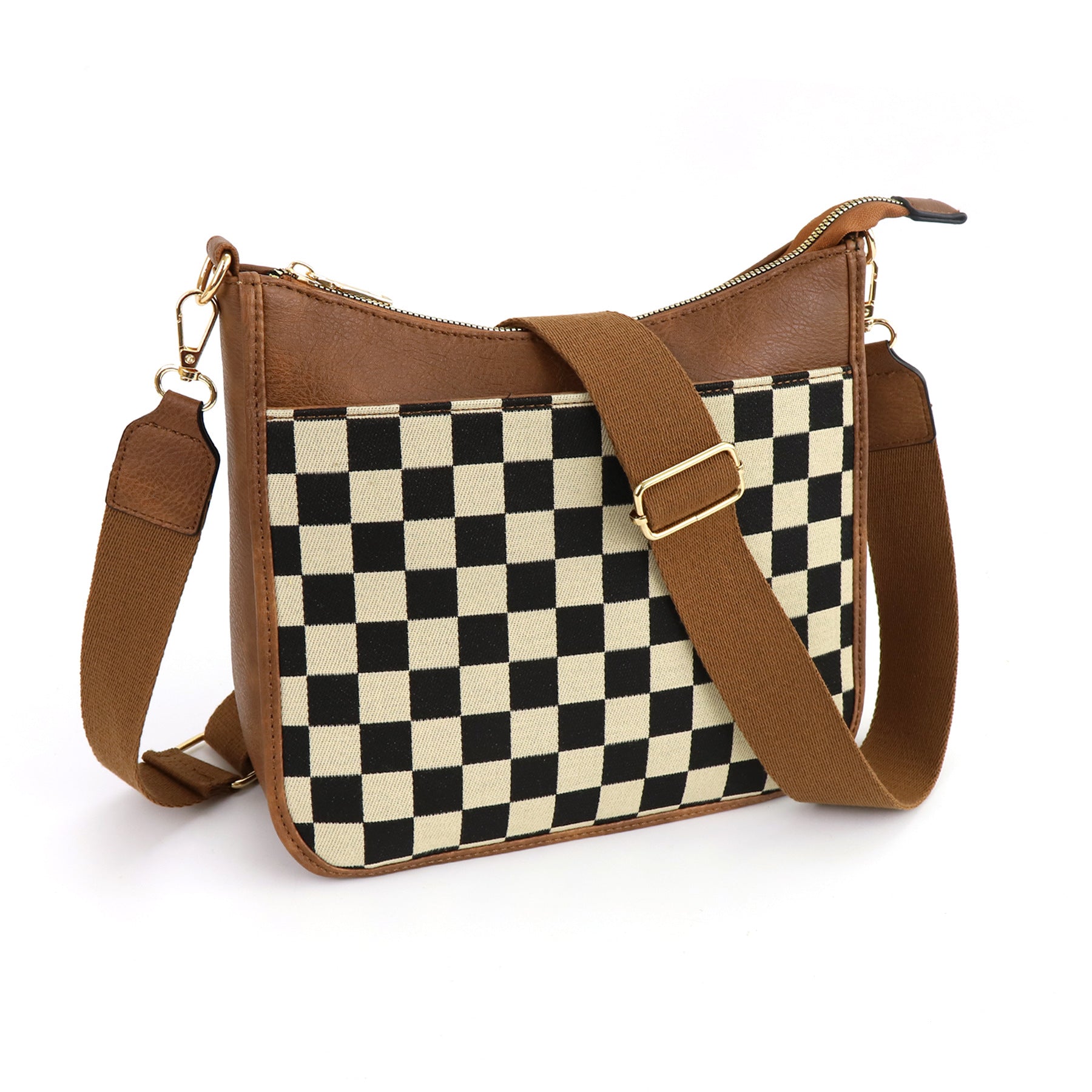 Amazon European and American retro solid color matching shoulder bag messenger bag webbing messenger bag shoulder strap large capacity multifunctional