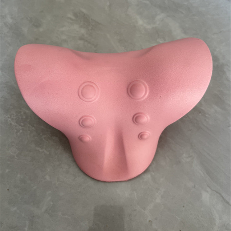 Korean C-shaped cervical spine massage pillow gravity acupressure neck massager cervical spine pillow neck and shoulder massage pillow for home use