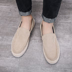 Cloth Shoes Men's Summer Breathable Soft Bottom Handmade Slip-on Old Beijing Fisherman Shoes Casual Fashion Shoes Cross-Border Men's Shoes