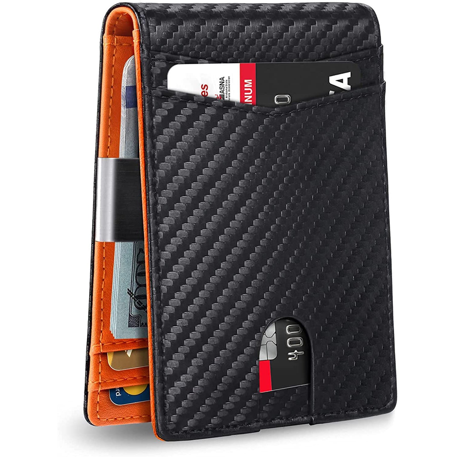 RFID Genuine Leather Card Holder – 12 Card Slots | Aladinae
