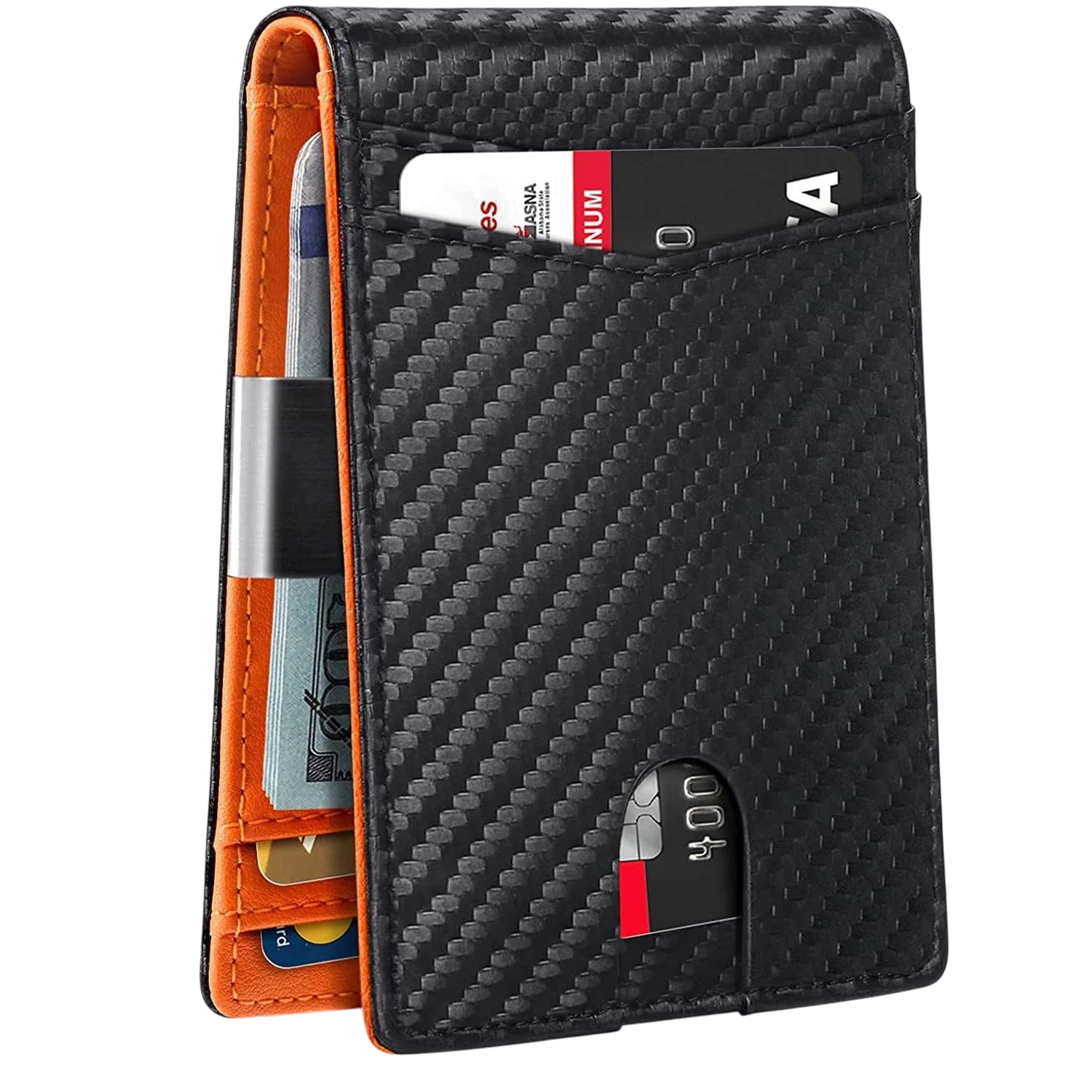 RFID Genuine Leather Card Holder – 12 Card Slots | Aladinae