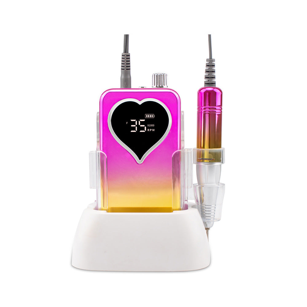 Simei bulk customized logo professional manicure portable battery-powered nail polish nail salon dedicated electric nail polish remover