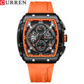 Men's Multi-Hand Quartz Watch - Sports Style