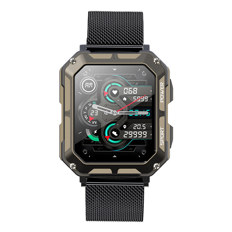 C20PRO smart watch heart rate Bluetooth call information push smart bracelet sports watch a generation