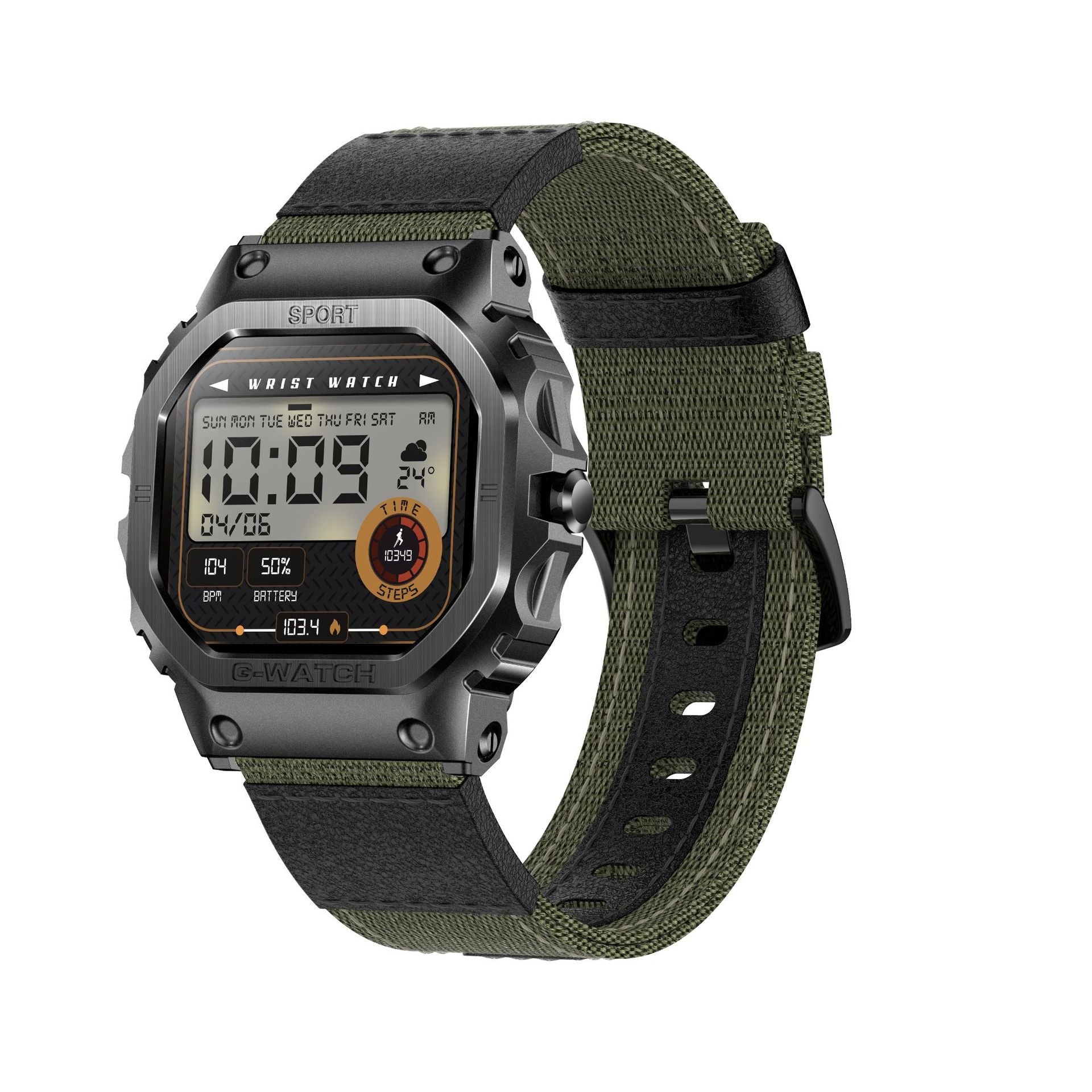 Hot new Bluetooth smart call watch with heart rate and multiple sports functions