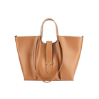New small cowhide versatile commuter tote bag for women Genuine leather large capacity high-end women's shoulder handbag