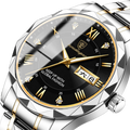 Swiss-Style Men's Dual Calendar Quartz Watch | Aladinae