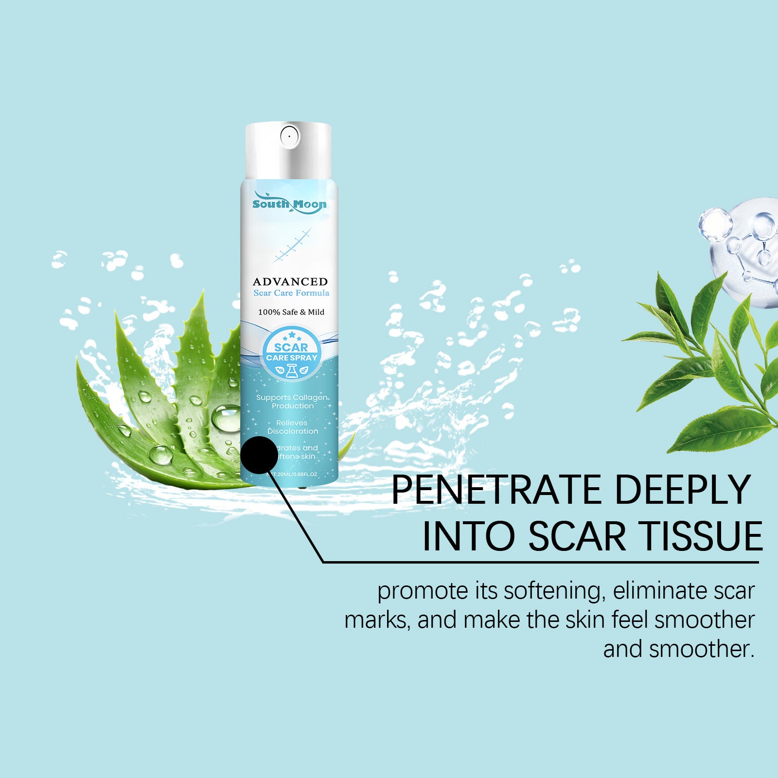 SOUTH MOON Skin Care Spray Gentle repair, moisturizing and smoothing skin Skin Care Spray