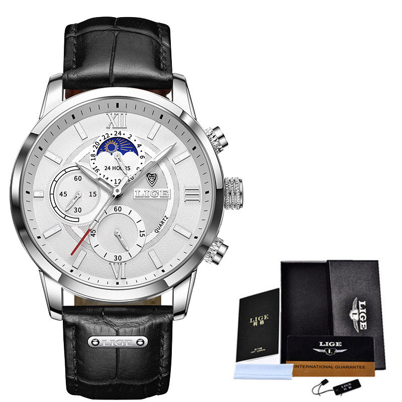 Men's Multi-Function Chronograph Quartz Watch