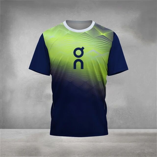 Men's Quick-Dry Mesh T-Shirt - Short Sleeve, Crew Neck