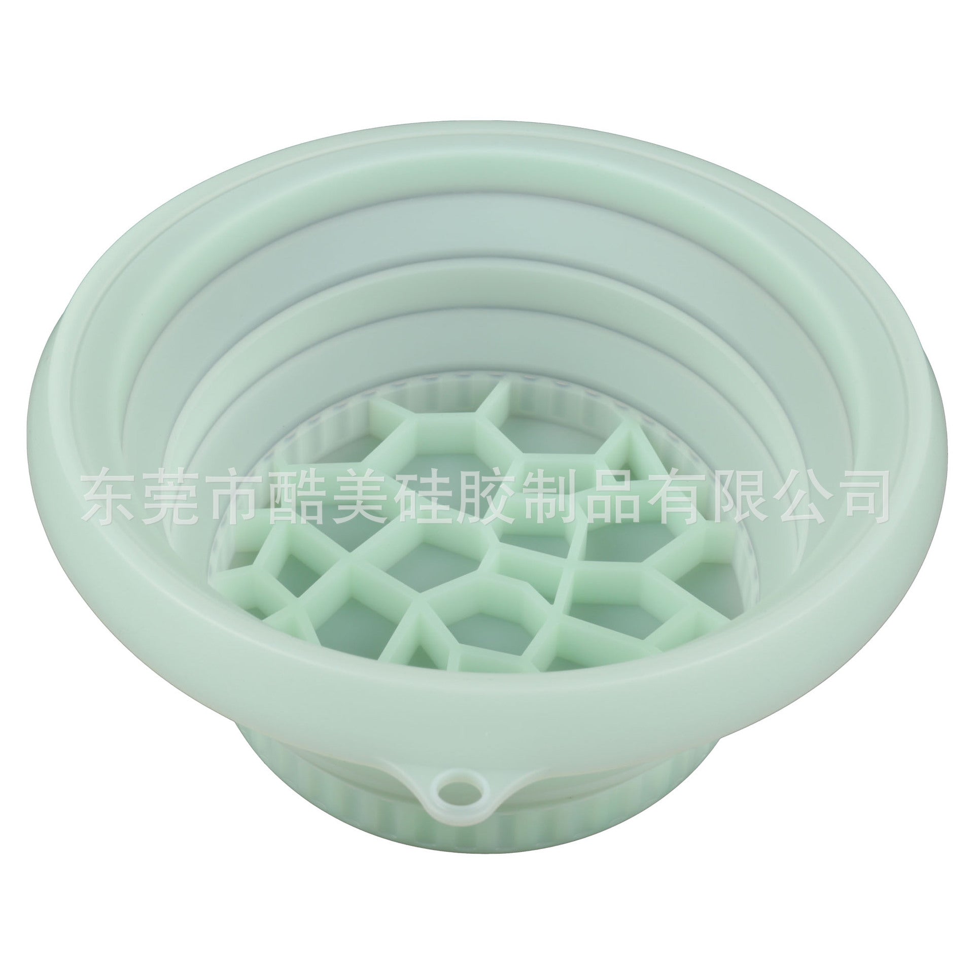 Silicone foldable ice compress basin facial ice compress beauty device ice facial folding washbasin