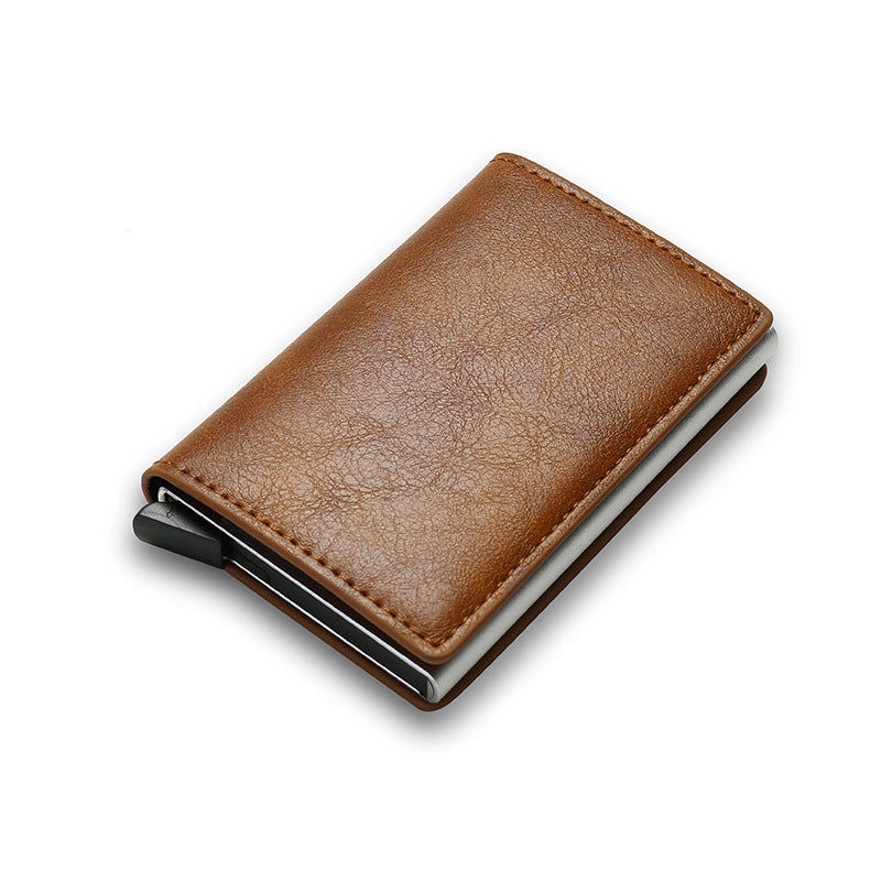 Men's Carbon Fiber Card Holder Wallet - RFID Blocking