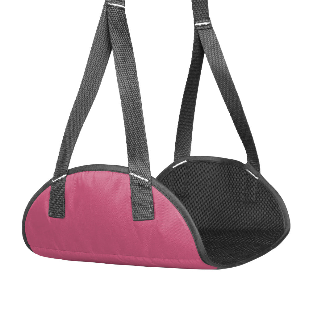 Amazon foot rest hammock, a must-have for travelers, perfect for hanging your feet on airplanes or high-speed trains.