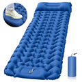 Outdoor inflatable mattress, camping footrest, cross-border camping sleeping mat, portable inflatable mattress