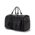 Guangzhou factory spot Amazon travel convenient carry-on clothing bag large PU leather duffel bag women's fashion