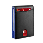 RFID Genuine Leather Card Holder – 12 Card Slots | Aladinae