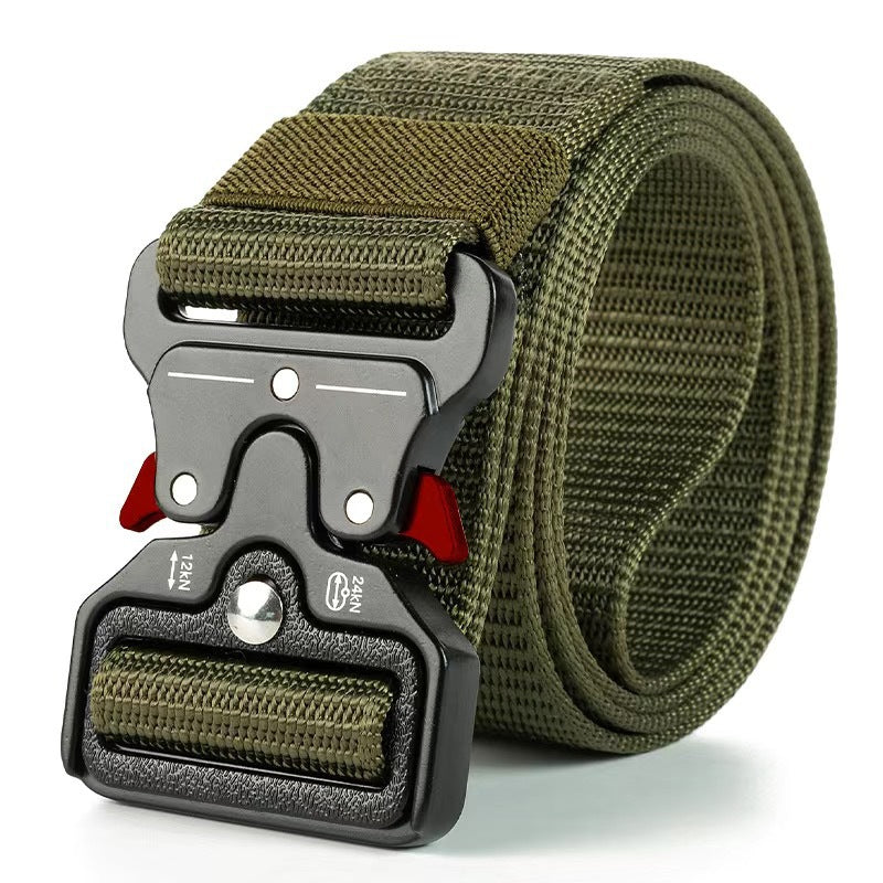 Men's Tactical Nylon Belt – Quick Release | Aladinae