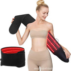 Cross-border source massage waist belt, sweat-inducing waist belt, infrared heating red light waist belt, infrared therapy lamp, therapy device