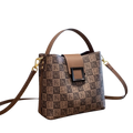 High-end light luxury women's bag 2022 new printed bucket bag, versatile and fashionable women's portable shoulder bag bags
