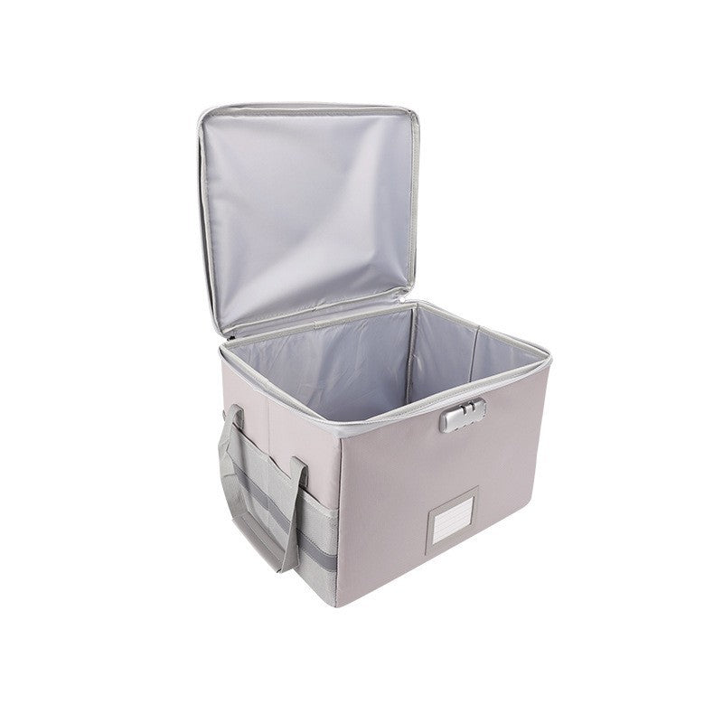 Amazon's hot-selling fireproof bag valuable document storage box waterproof flame retardant fireproof document bag