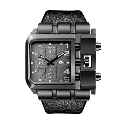 Oulm Men's Large Dial Quartz Watch | Aladinae