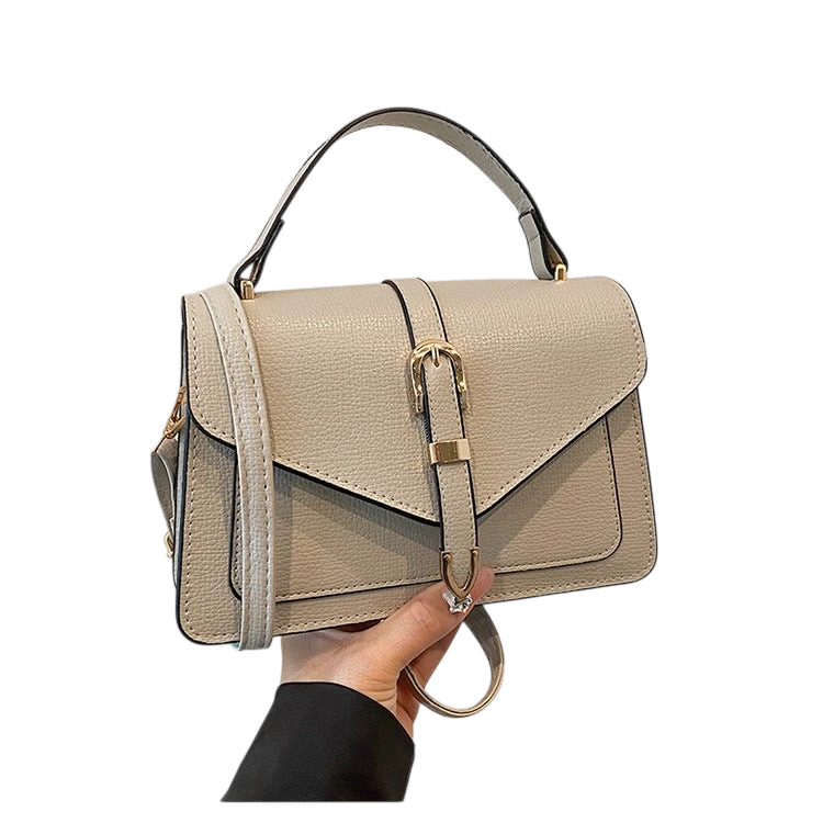 Retro bag women solid color autumn and winter women's bag 2024 new style fashion casual simple shoulder handbag crossbody small square bag
