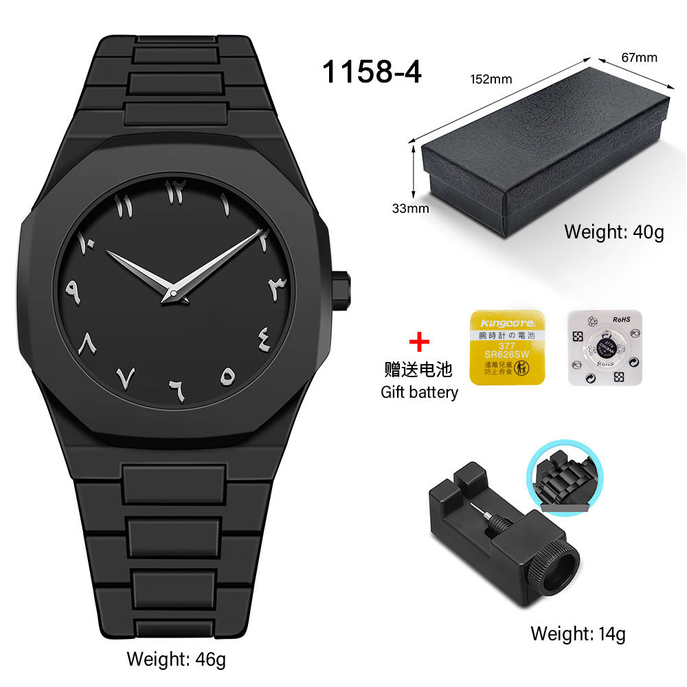 SHUAIKE new personality fashion large dial women's watch candy color trend fashion watch decorative color watch