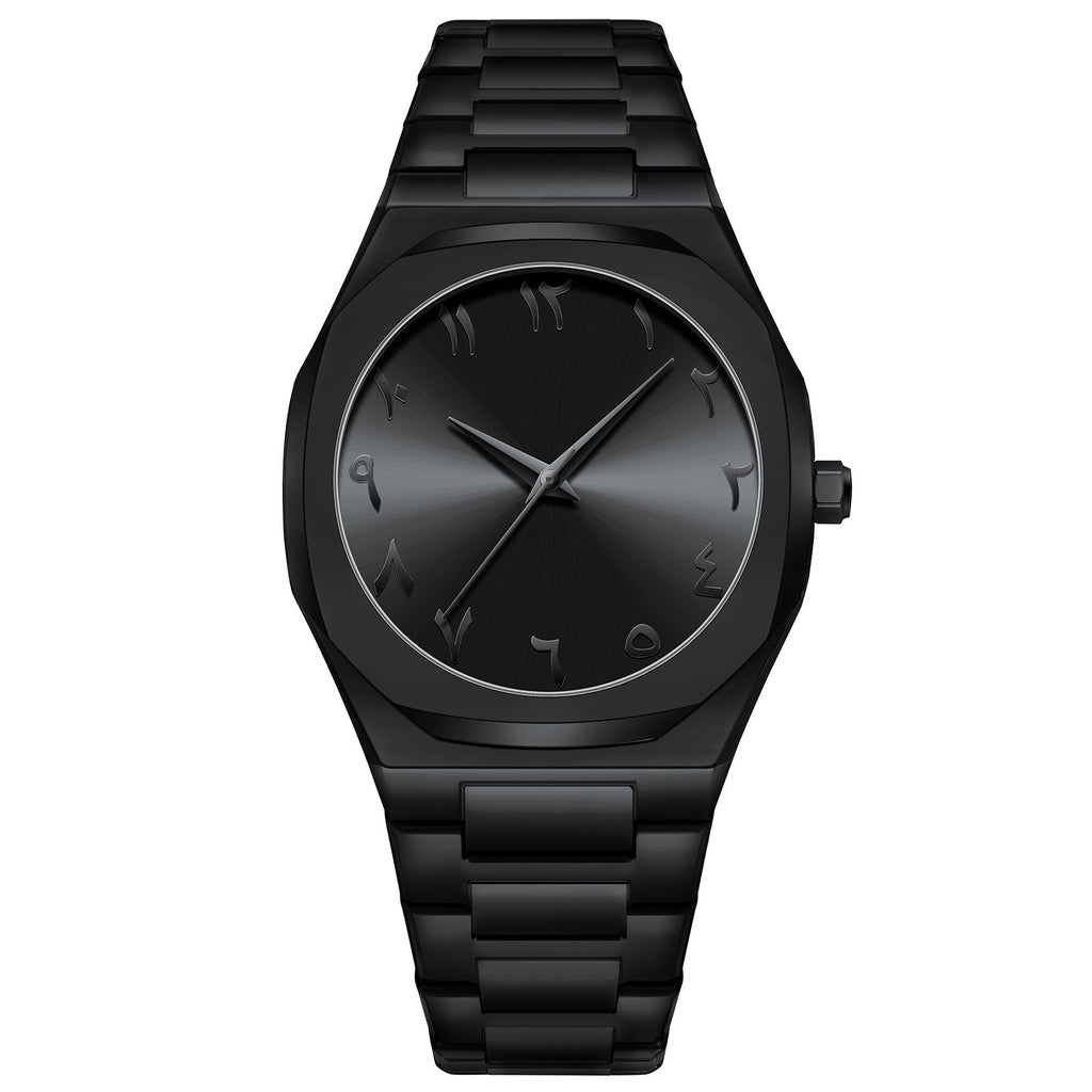 Arabic Dial Men's Quartz Watch