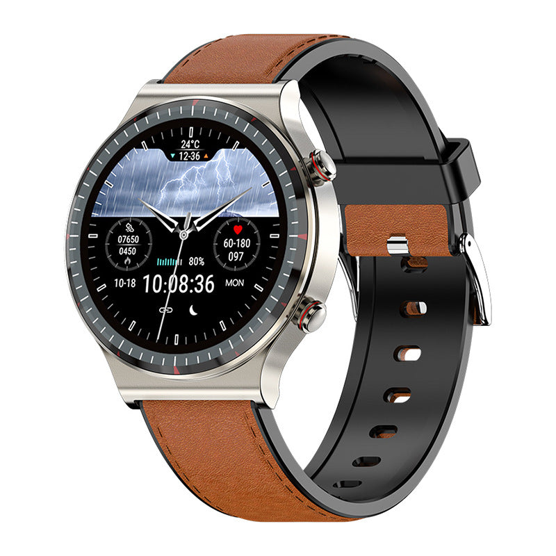 New G08 Smart Watch Body Temperature Heart Rate ECG Electrocardiogram Test Business Health Smart Bracelet Sports Watch