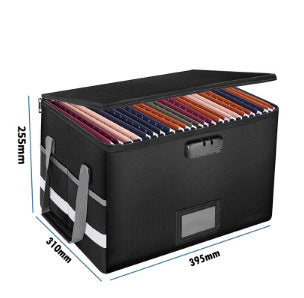 Amazon's hot-selling fireproof bag valuable document storage box waterproof flame retardant fireproof document bag