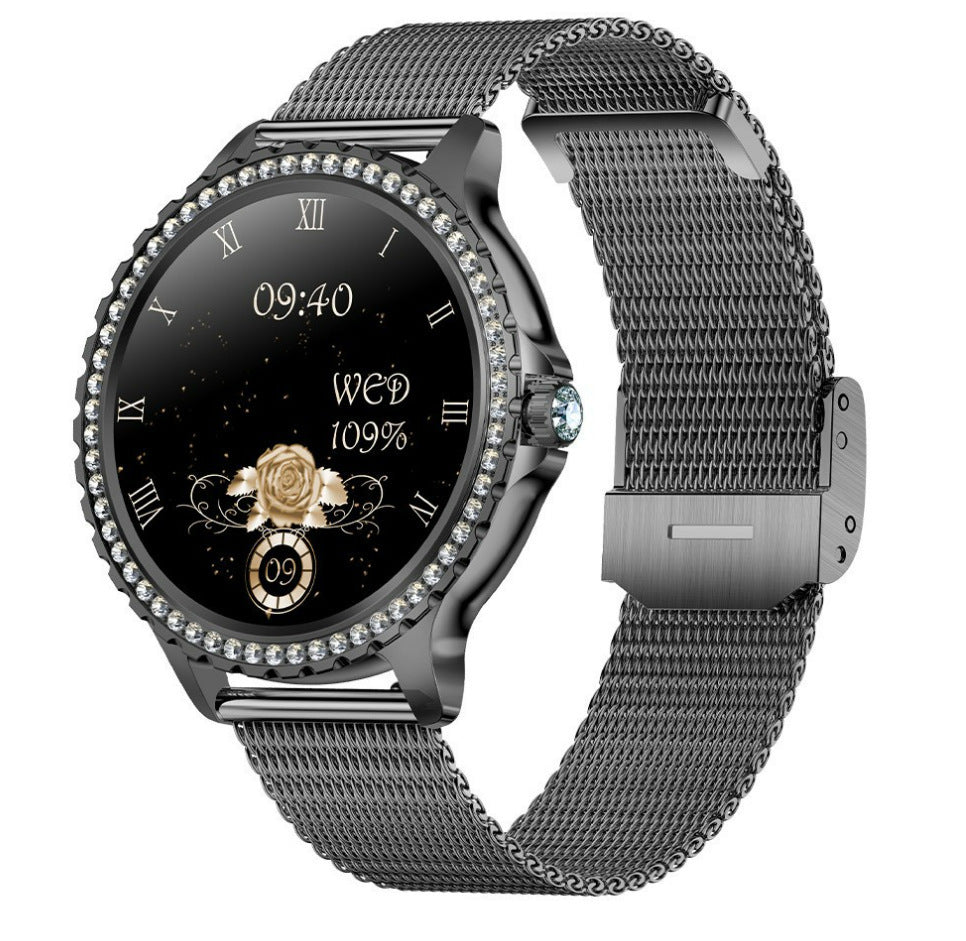 Women's Smart Watch - HD Display, Bluetooth Call, Heart Rate